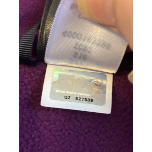 THE NORTH FACE Winter Jacket Womens L Purple Full Zip Windwall Outdoor Gorpcore - Picture 8 of 16